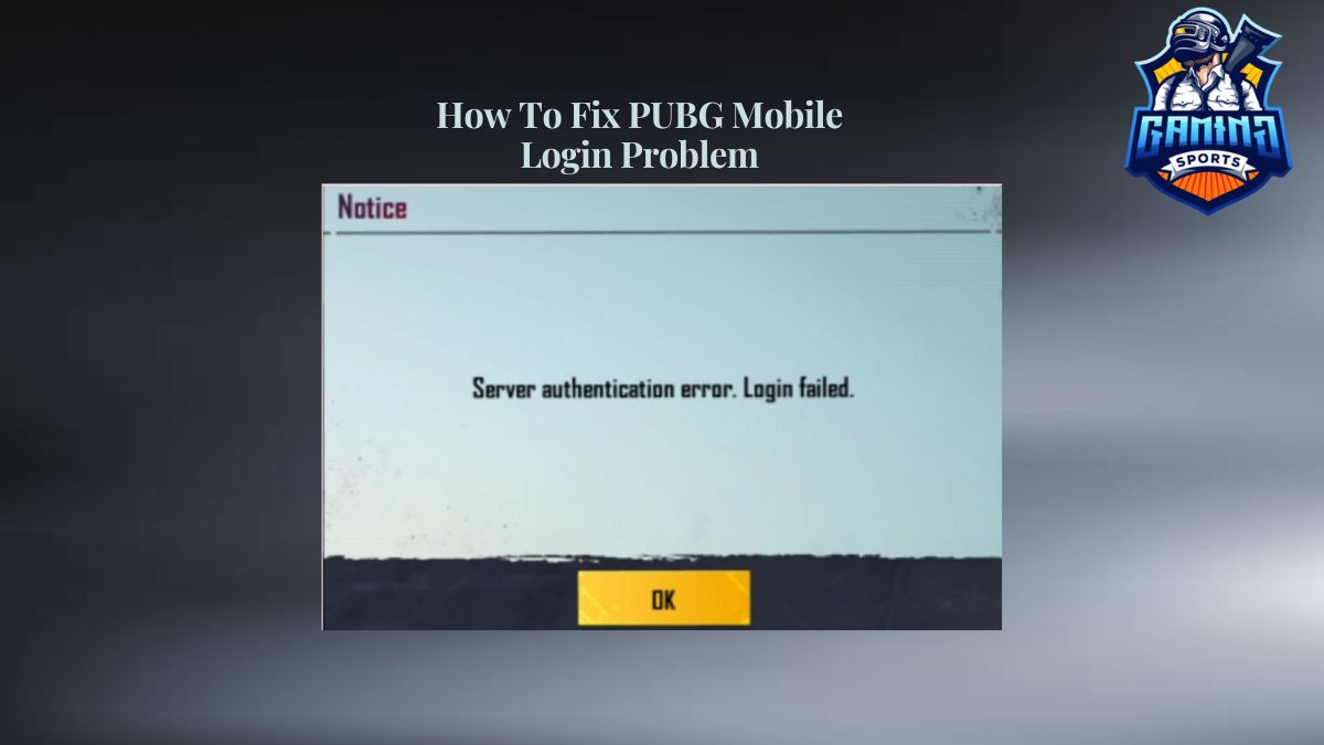 How To Fix PUBG Mobile Login Problem