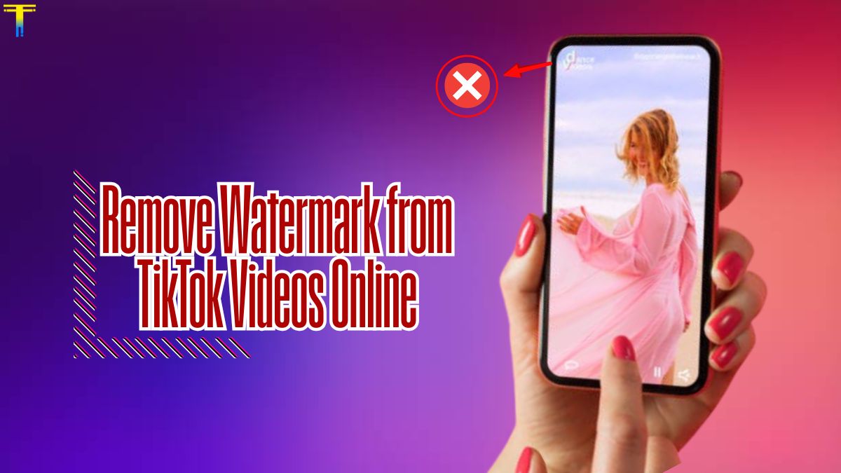 Remove TikTok watermark on phone screen